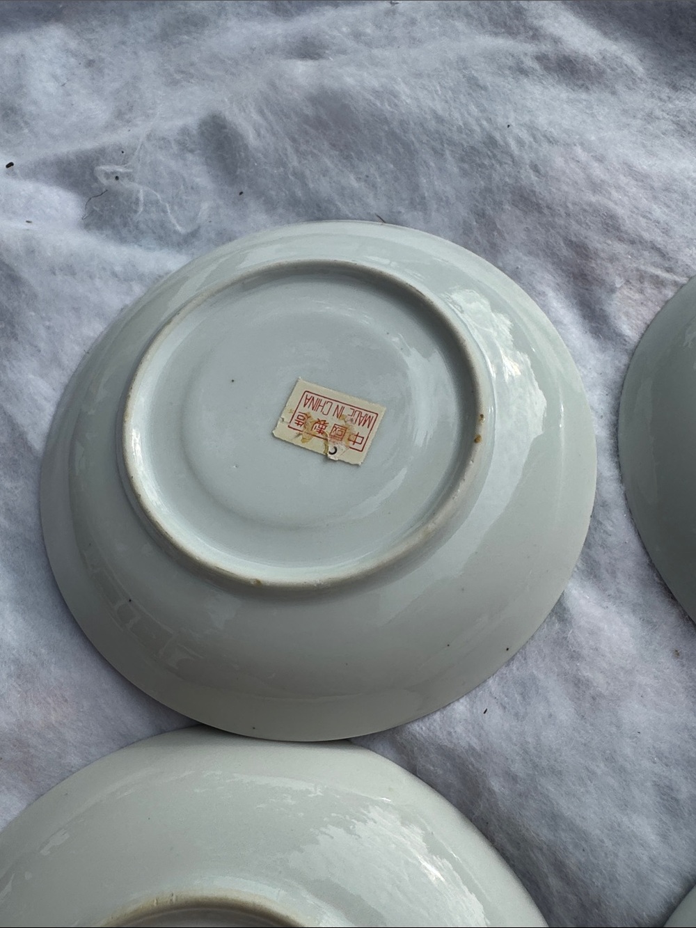 White Ceramic Saucer Set - Elegant Everyday Serving - Picture 7 of 11